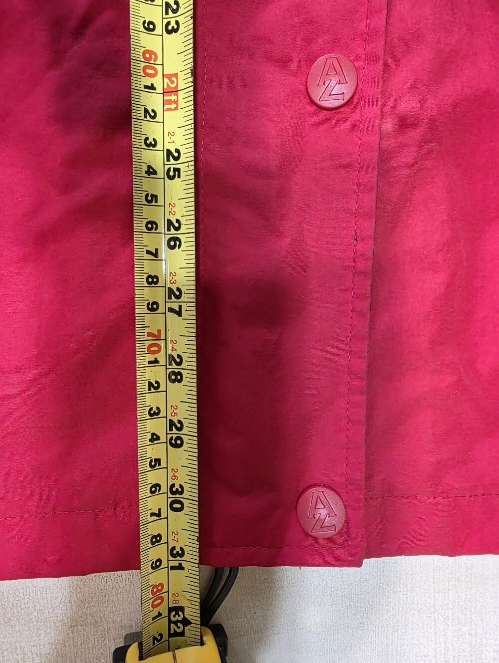 VINTAGE 90s Arizona Jean Co. Barn Jacket Parka | Red Colorblock Gorpcore S - Picture 16 of 16